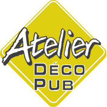 Logo Atelier déco pub Jaune
